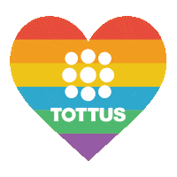Pride Corazon Sticker by Tottus Perú