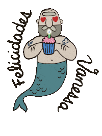 Happy Birthday Love Sticker by Alejandra Baiz