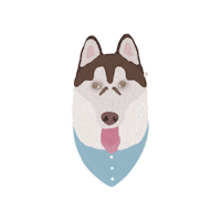 Dog Pawtrait Sticker