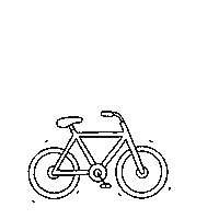marionchenu velo marie marioncdesign marie velo Sticker