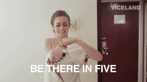 Be There In Five Hailey Gates GIF by VICELAND