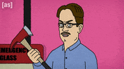 Swing Ax GIF by Adult Swim