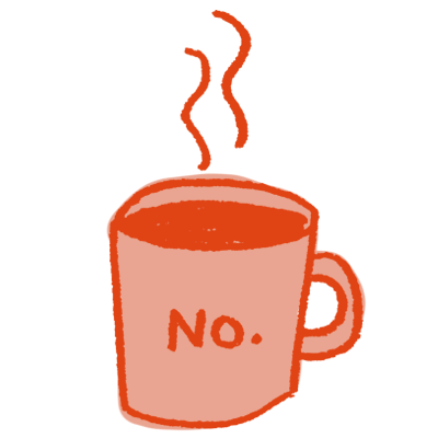 Design Coffee Sticker