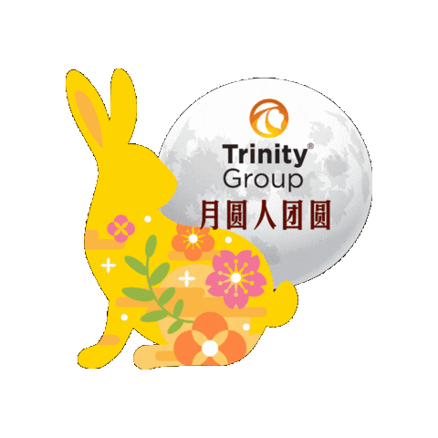TrinityGroup giphygifmaker full moon mid-autumn trinity group Sticker