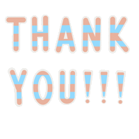 Thanks Thank You Sticker