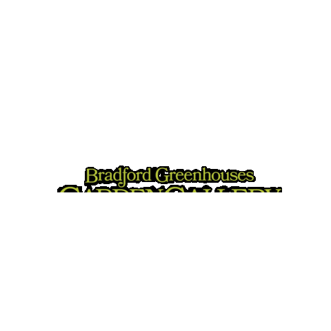 Greenhouse Sticker by Bradford Greenhouses Garden Gallery