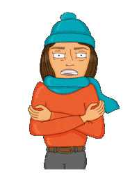 thesuntis mood winter drawing cold Sticker