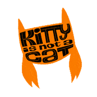 Cat Kitty Sticker by Hachette Australia
