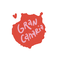 Gran Canaria Pink Sticker
