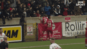 Red Army Celebration GIF by Cliftonville Football Club