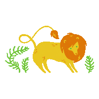 Lion Africa Sticker
