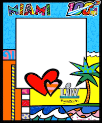 Super Bowl Football Sticker by Romero Britto