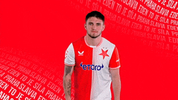 Football Think GIF by SK Slavia Praha