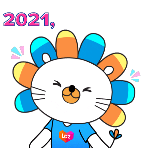 Happy New Year Sticker by Lazada Singapore