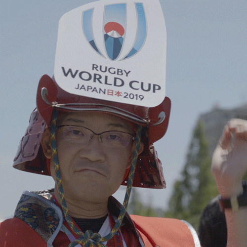 Rugby World Cup Reaction GIF by World Rugby