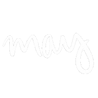 Lettering May Sticker