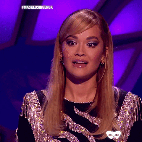 Rita Ora Omg GIF by The Masked Singer UK & The Masked Dancer UK