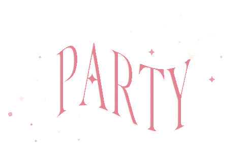 Party Sparkle Sticker by Sunnies Studios