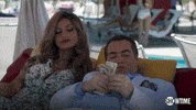 showtime money showtime haha milkshake GIF