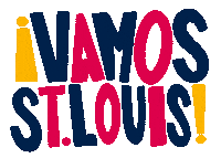 Vamos St Louis Sticker