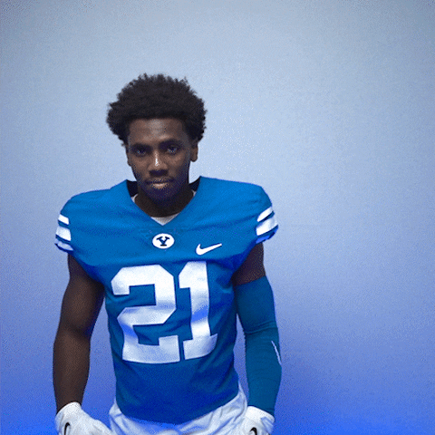 Byu Football Sport GIF by BYU Cougars