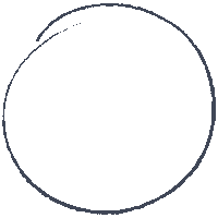 Loop Circle Sticker by Rechterhand in Projecten