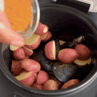 Satisfying Lets Eat GIF by Rice Robot