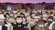 angry shaking fists GIF by South Park 