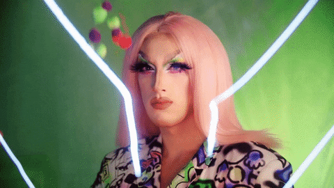 MissPetty_music giphyupload party gay makeup GIF