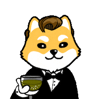 Crypto Thank You Sticker by Dogelon Mars