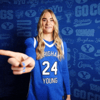 Basketball Cannon GIF by BYU Cougars