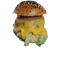 Burger Sticker by ONE MORE