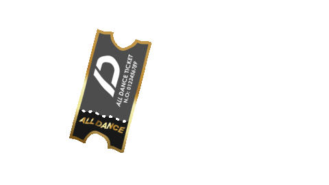 Dancers Tickets Sticker by All Dance International Official