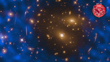 Gold Glow GIF by ESA/Hubble Space Telescope