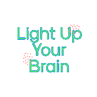 newskewinc flow brainbow light up your brain Sticker