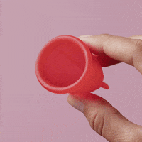 beyuper women blood period cup beyuper GIF