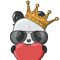 In Love Omg Sticker by PandaPals