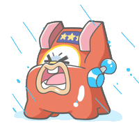 Sad 雨 Sticker