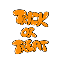 Trick Or Treat Halloween Sticker by scholzydesign