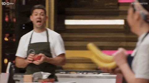 Joke Dessert GIF by MasterChefAU
