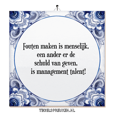 Humor Teamwork Sticker by Tegelspreuken.nl