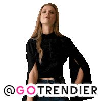 happy actress Sticker by GoTrendier