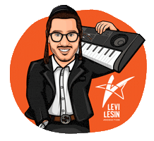 Levi Lesin Sticker by Levi Lesin Productions