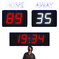 35 Away Sticker