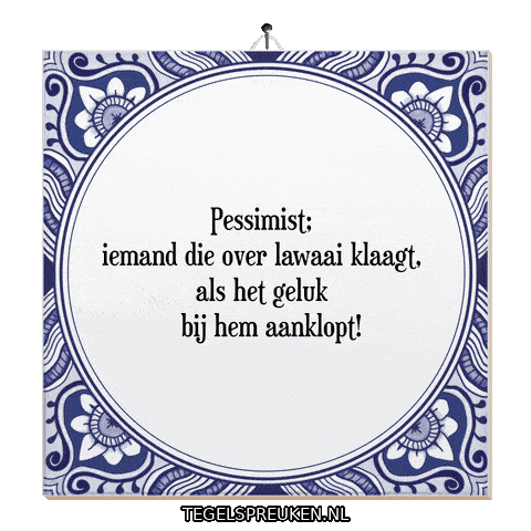 Humor Ontspanning Sticker by Tegelspreuken.nl