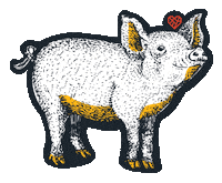 For The Animals Vegan Sticker by The Humane League