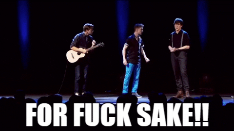 Fah For Fuck Sake GIF by FoilArmsandHog