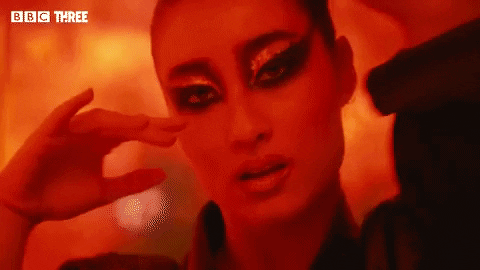 Glow Up Make-Up GIF by BBC Three