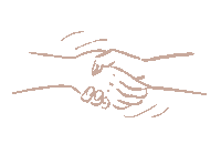 Hands Handshake Sticker by four things paper