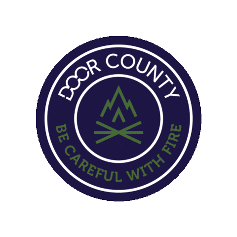 doorcounty giphygifmaker wisconsin leave no trace lnt Sticker